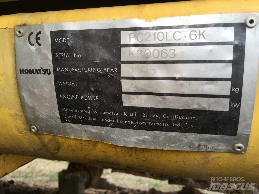 Komatsu PC210LC-6K Bageri guseničari