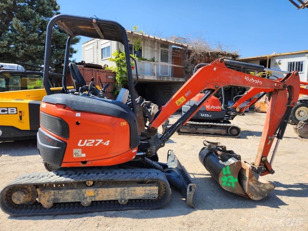 Kubota U 27-4 Mini bageri < 7t