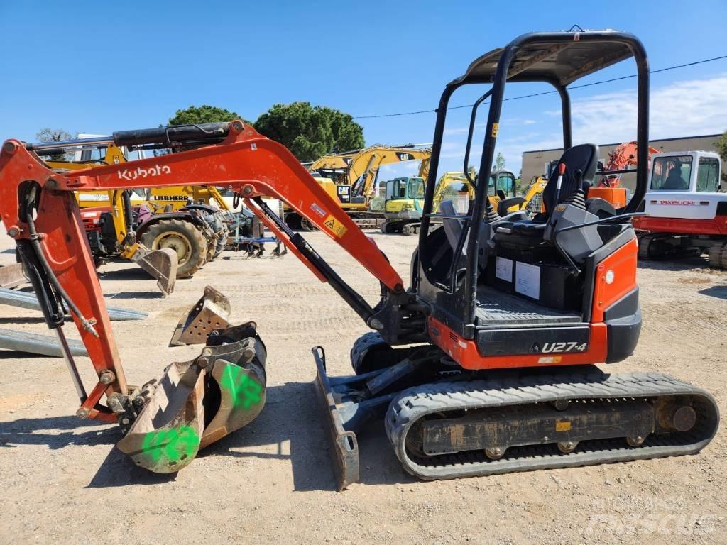 Kubota U 27-4 Mini bageri < 7t