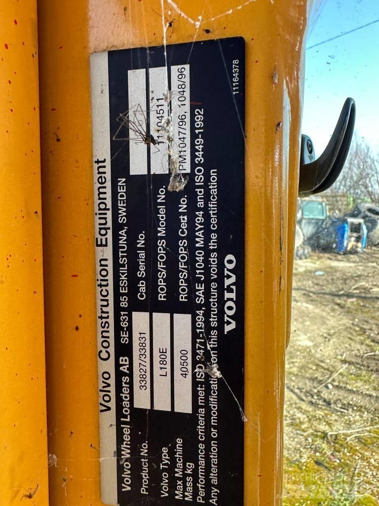 Volvo L 180 E CABIN Kabine i unutrašnjost