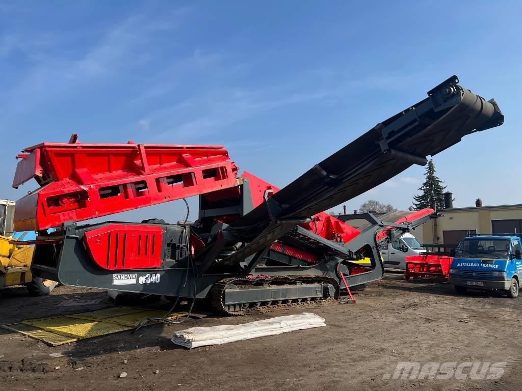 Sandvik QE 340 Mobilna sita