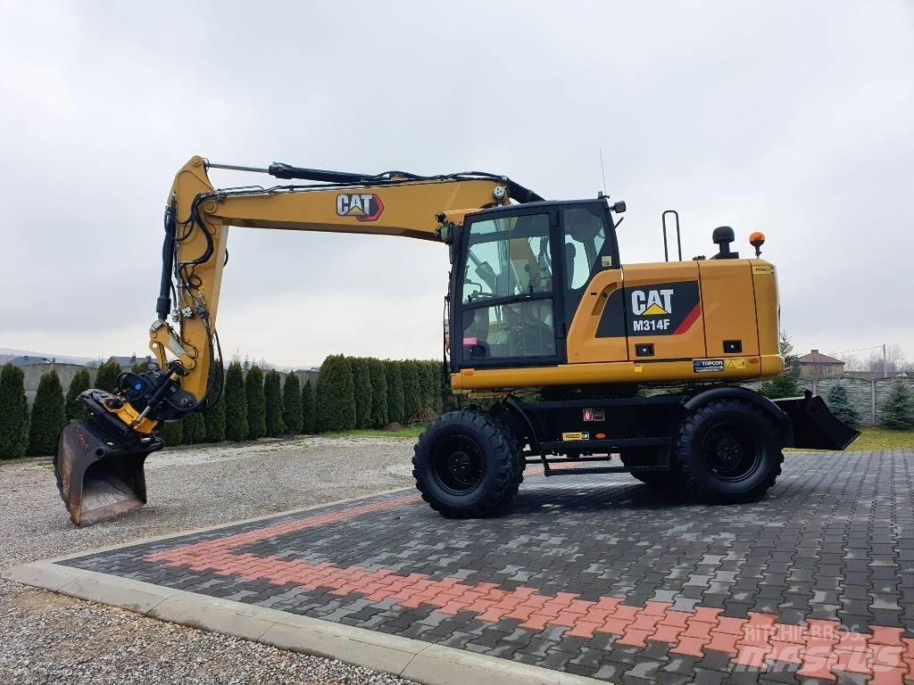 CAT M 314 F Bageri točkaši