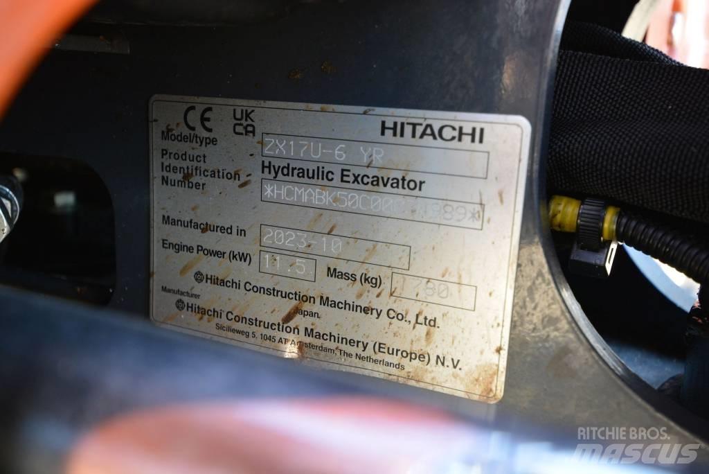 Hitachi ZX 17 U-6 Mini bageri < 7t