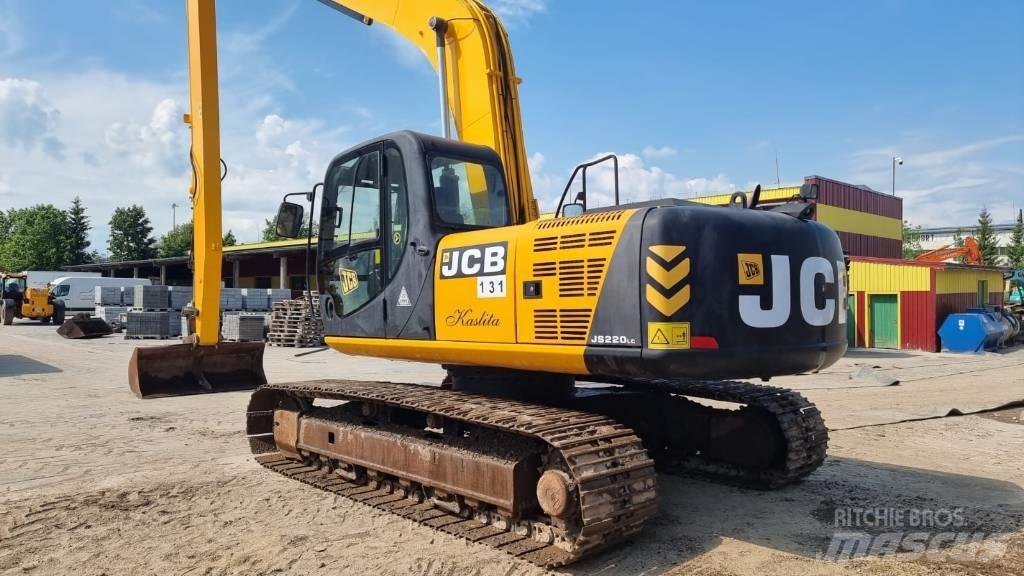 JCB JS220 EXTRA Long Bageri guseničari
