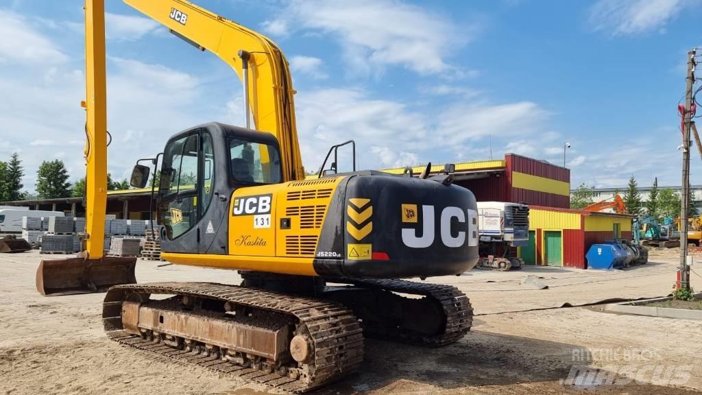 JCB JS220 EXTRA Long Bageri guseničari