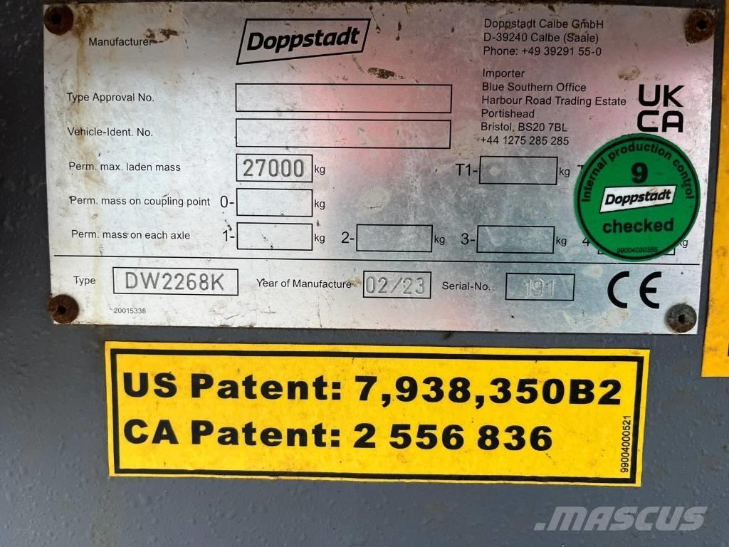 Doppstadt DW 2268K Mašine za uništavanje otpada