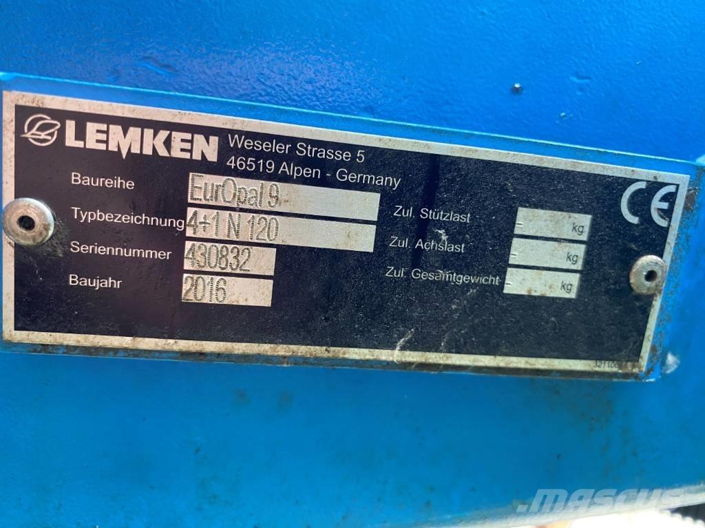 Lemken EurOpal 9 Plugovi obrtači