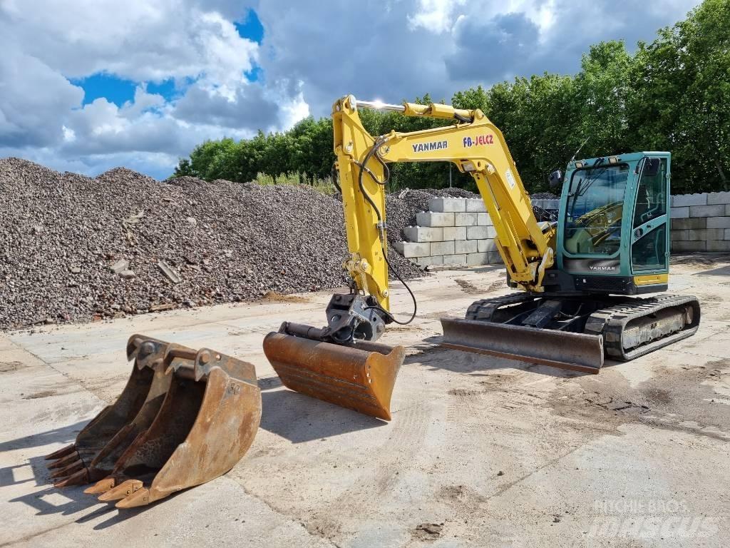 Yanmar Vio 80 U Midi bageri 7t – 12t