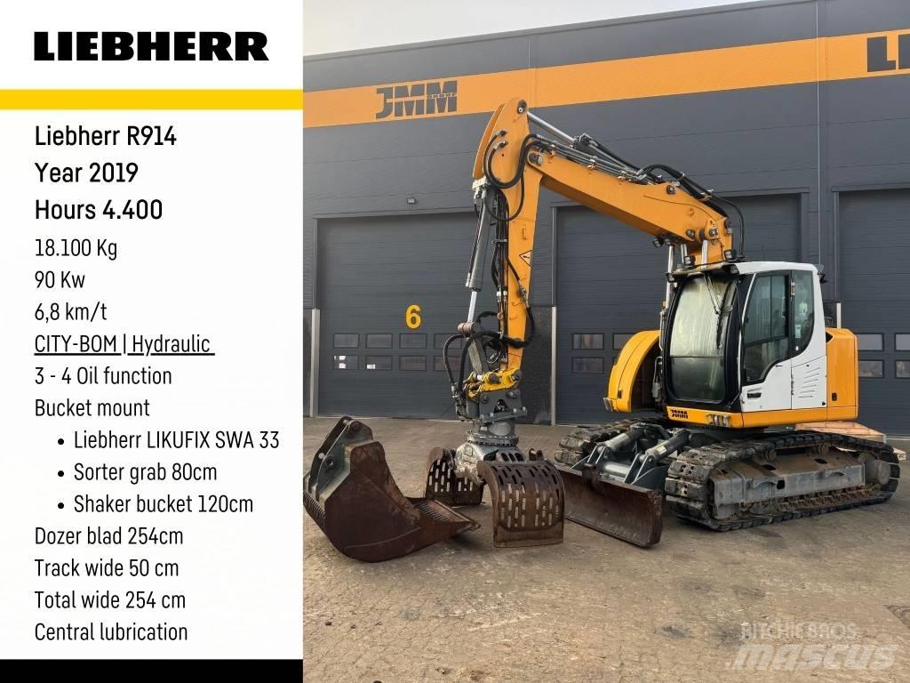 Liebherr R 914 Bageri guseničari