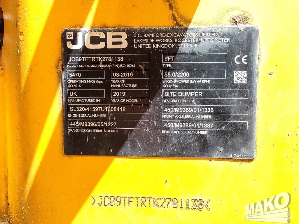 JCB 9TFT Damperi za gradilište