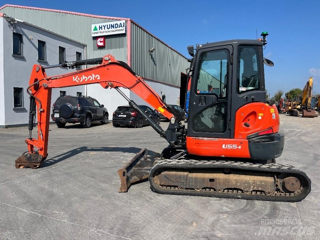 Kubota U 55-4 Mini bageri < 7t