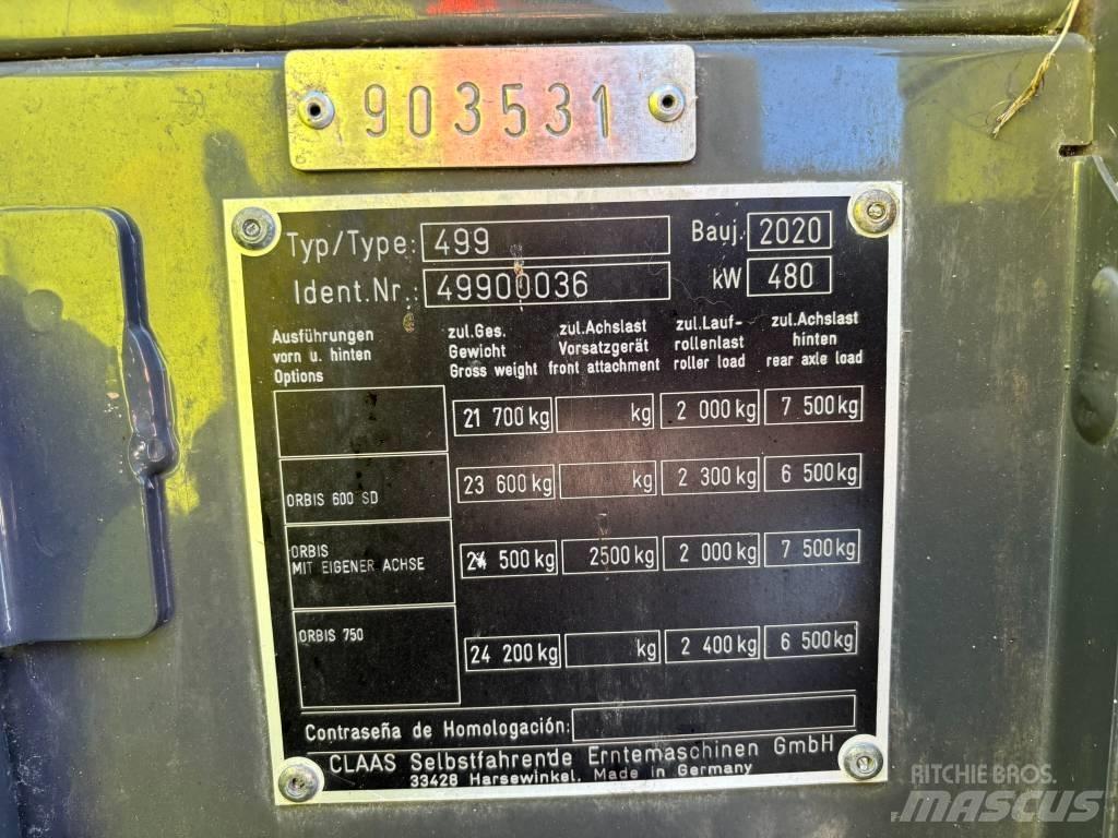 CLAAS Jaguar 960 4WD Mašine za stočnu hranu sa sopstvenim pogonom
