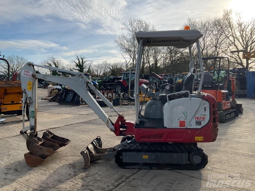 Takeuchi TB 216 Mini bageri < 7t