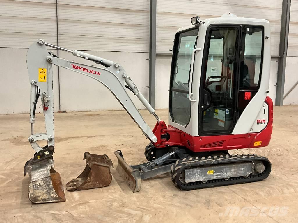 Takeuchi TB 216 Mini bageri < 7t