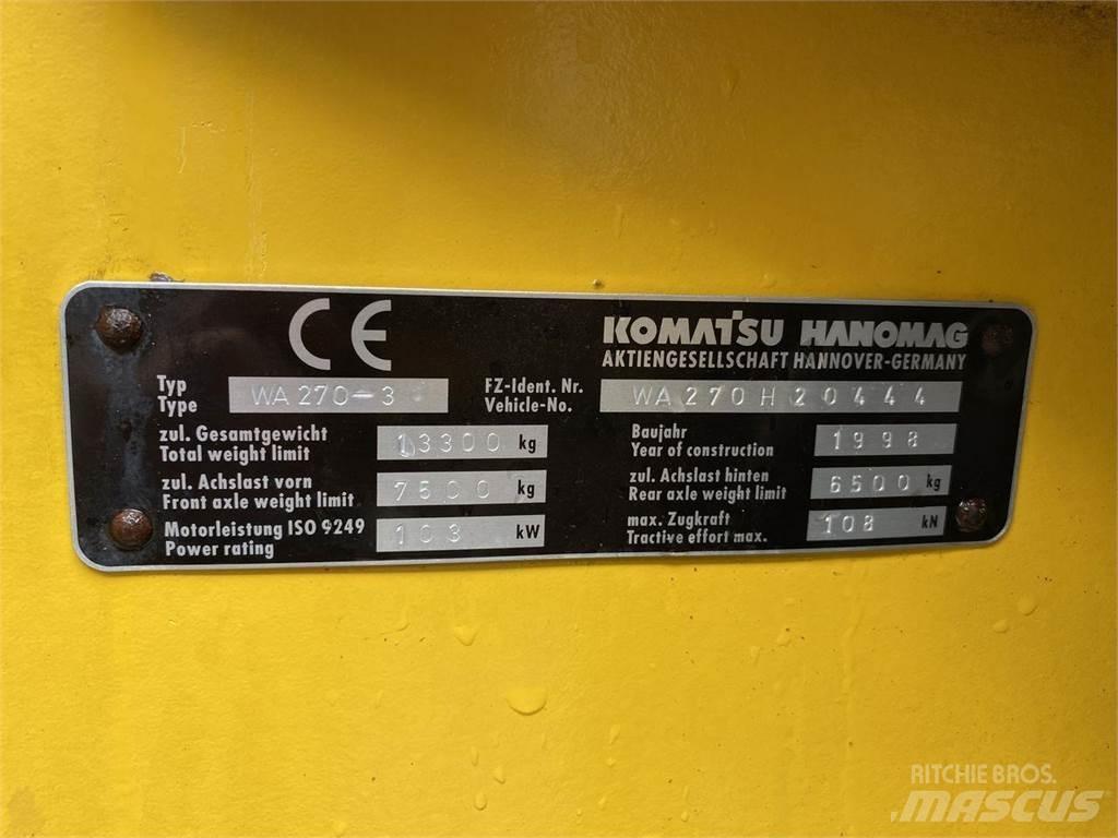 Komatsu WA270-3 Utovarivači na točkove