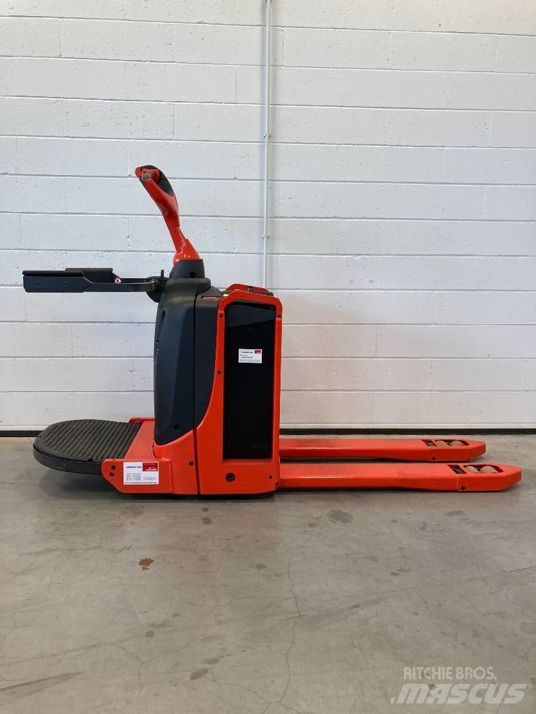 Linde T16P/1151-02 Nisko podizni električni viljuškar sa stajalištom