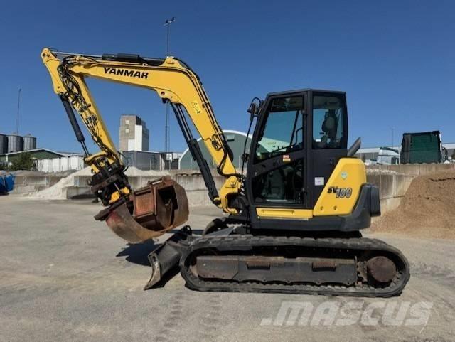 Yanmar SV100 -2A, ''SÅLD'' Midi bageri 7t – 12t