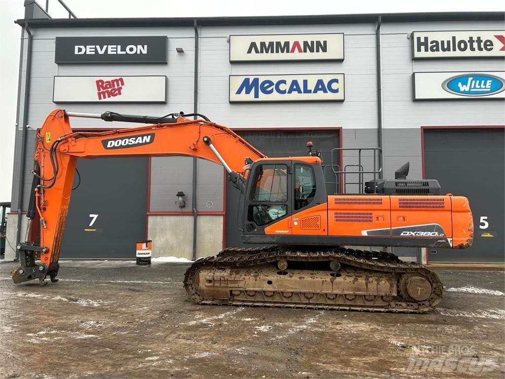 Doosan DX380LC-5 Bageri guseničari