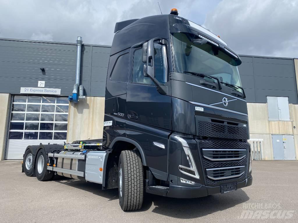 Volvo FH 500 Rol kiper kamioni sa kukom za podizanje tereta