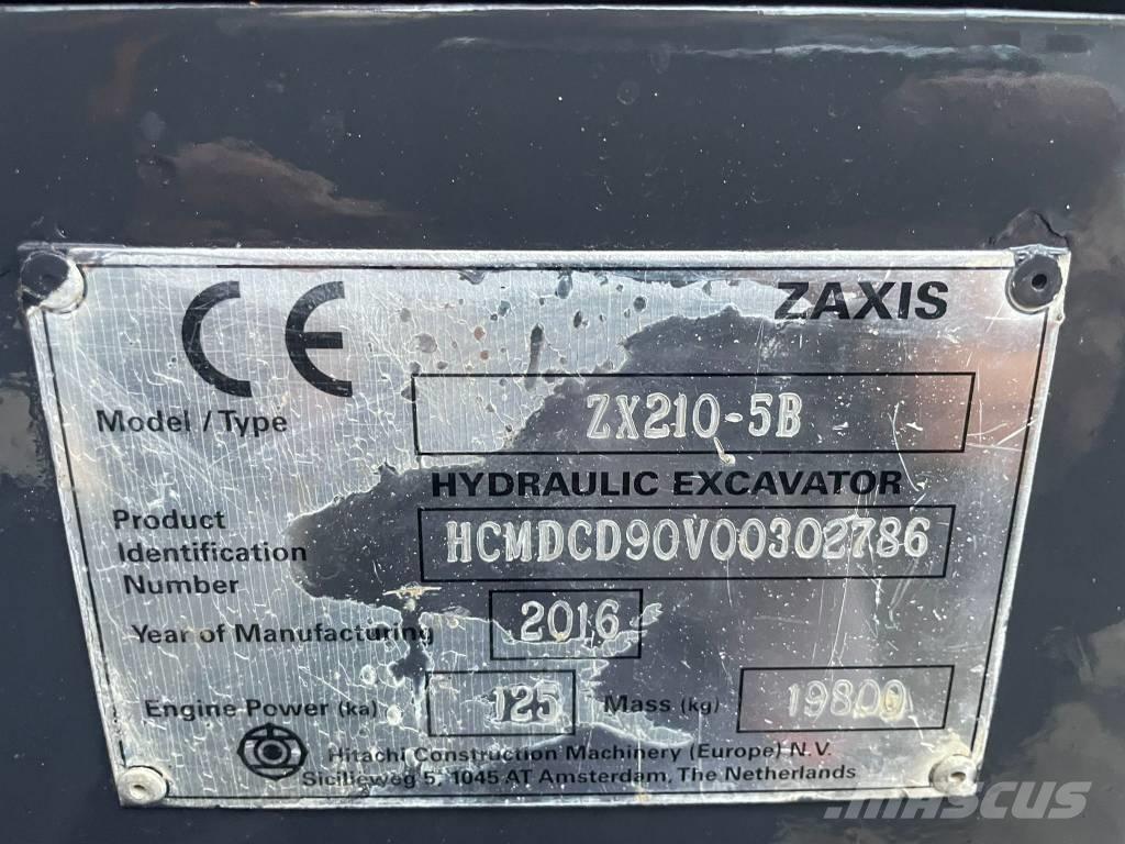 Hitachi ZX 210 LC-5B Bageri guseničari