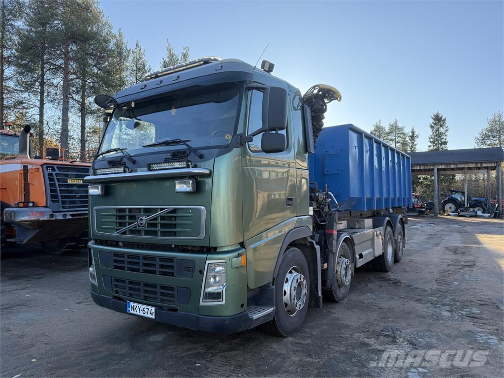 Volvo FH12 Rol kiper kamioni sa kukom za podizanje tereta