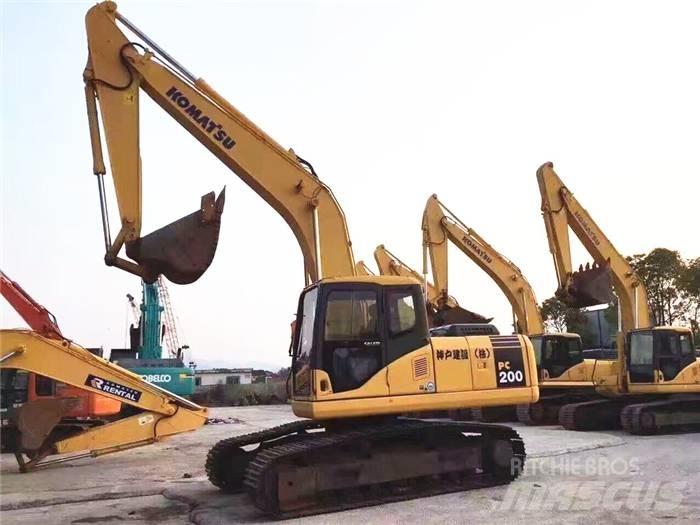 Komatsu PC 200-7 Bageri guseničari