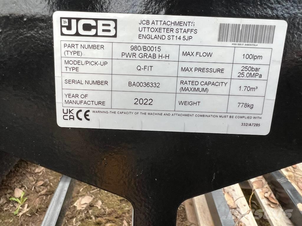 JCB 980/B0007 Grab Ostala oprema za utovarivače i kopače