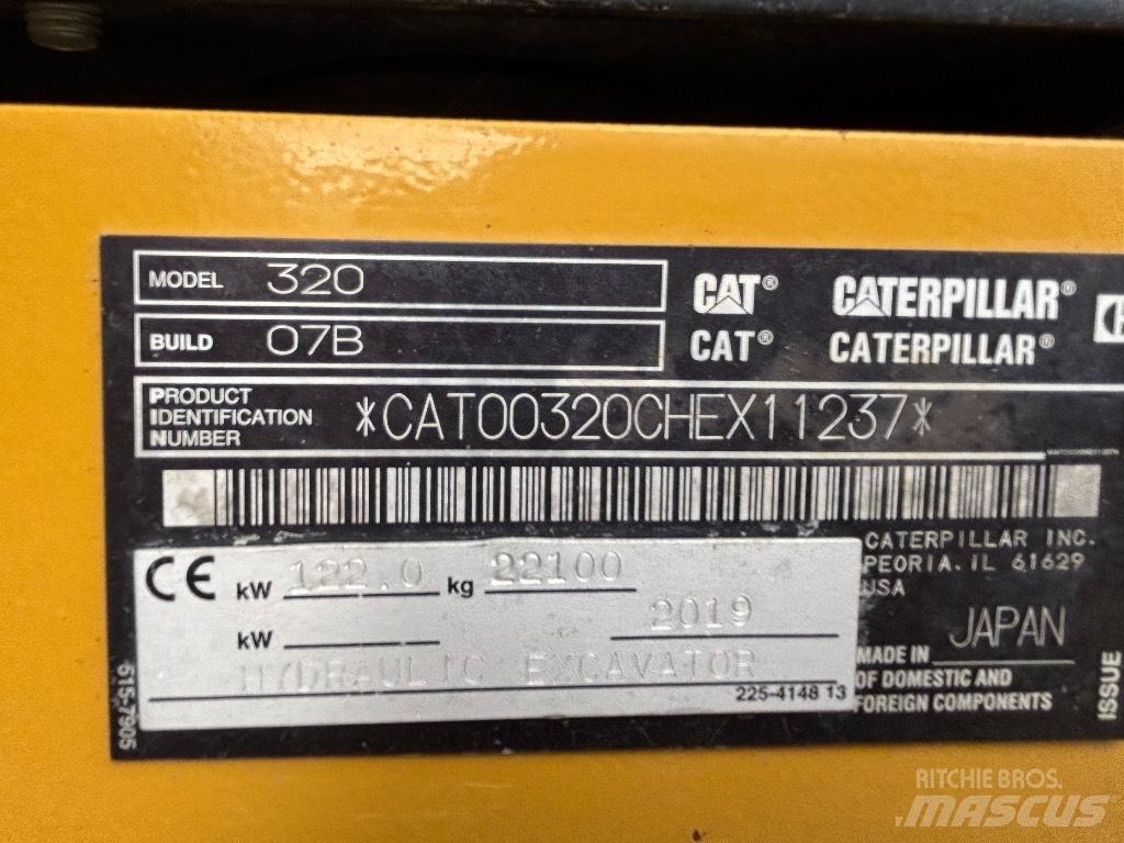 CAT 320 Bageri guseničari
