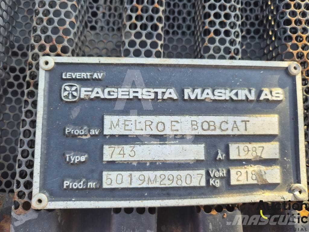 Bobcat 743 Skid steer mini utovarivači