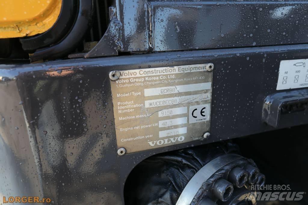 Volvo ECR 88 PLUS Midi bageri 7t – 12t