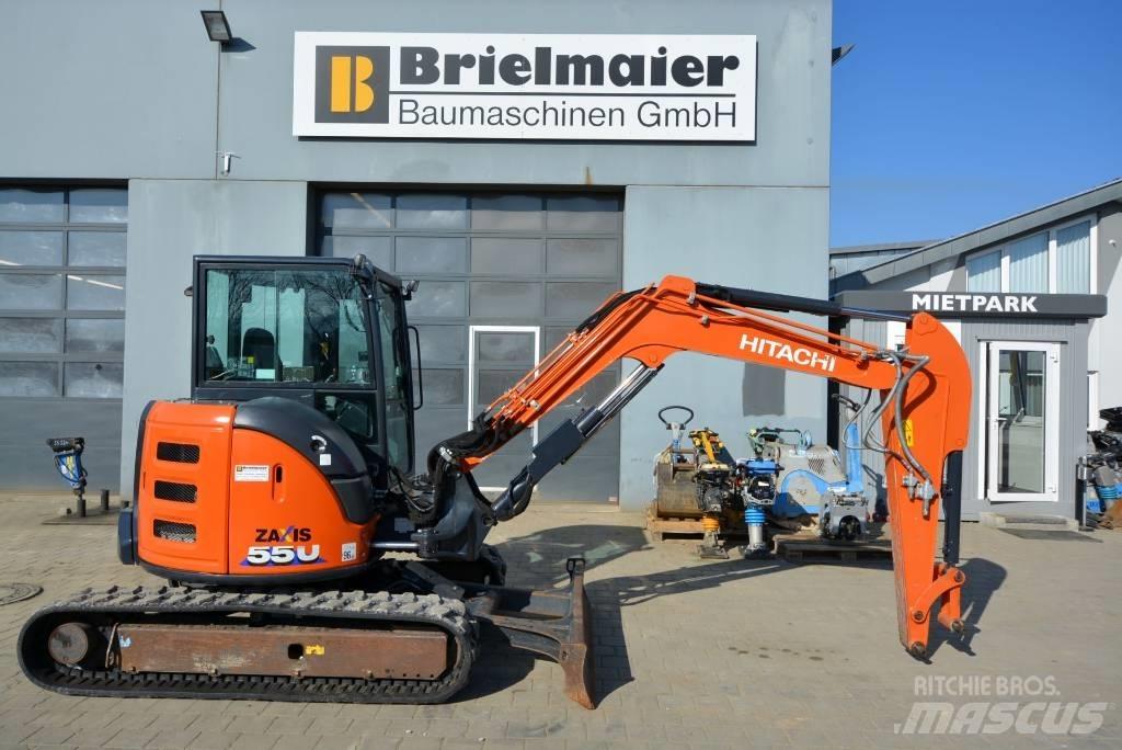 Hitachi ZX 55 U-6 Mini bageri < 7t