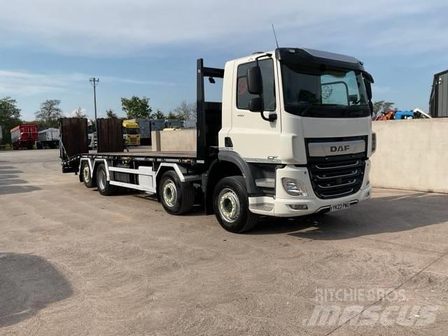 DAF CF 450 Kamioni sa ravan platformom / vitlom