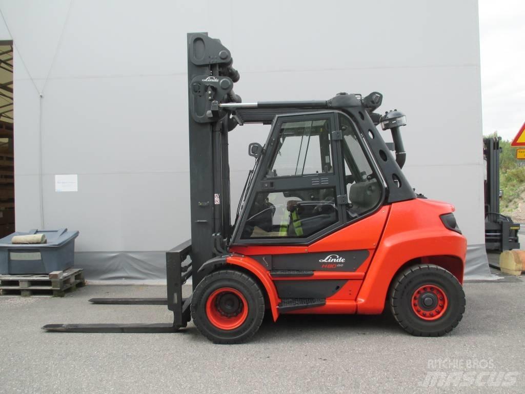 Linde H80D Dizelski viljuškari