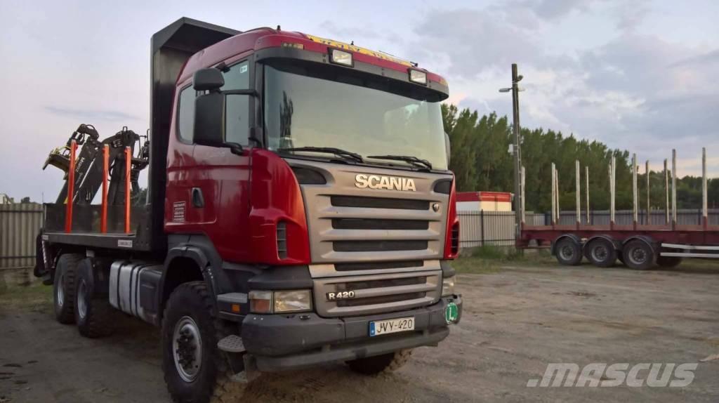 Scania R 420 Kamioni za drva Šticari
