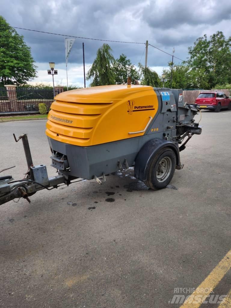 Putzmeister P 718 Estrih pumpe