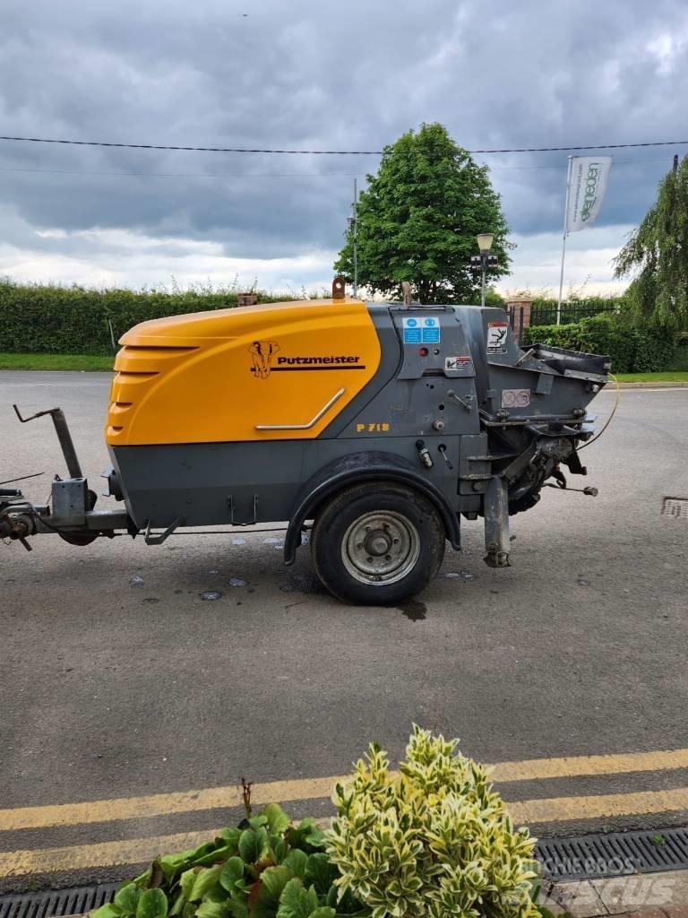 Putzmeister P 718 Estrih pumpe