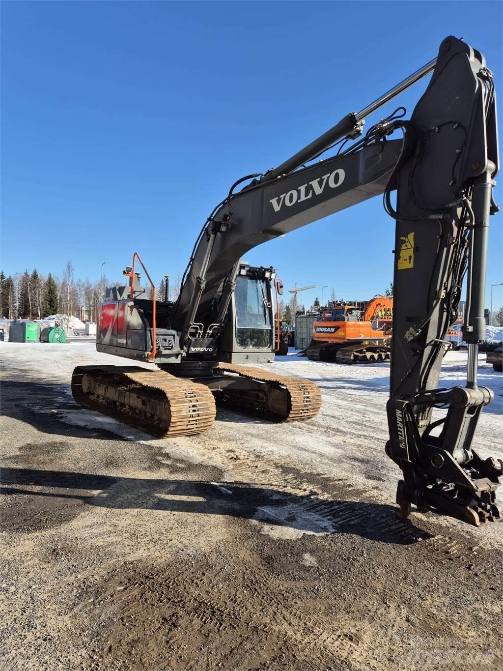 Volvo EC220EL Bageri guseničari