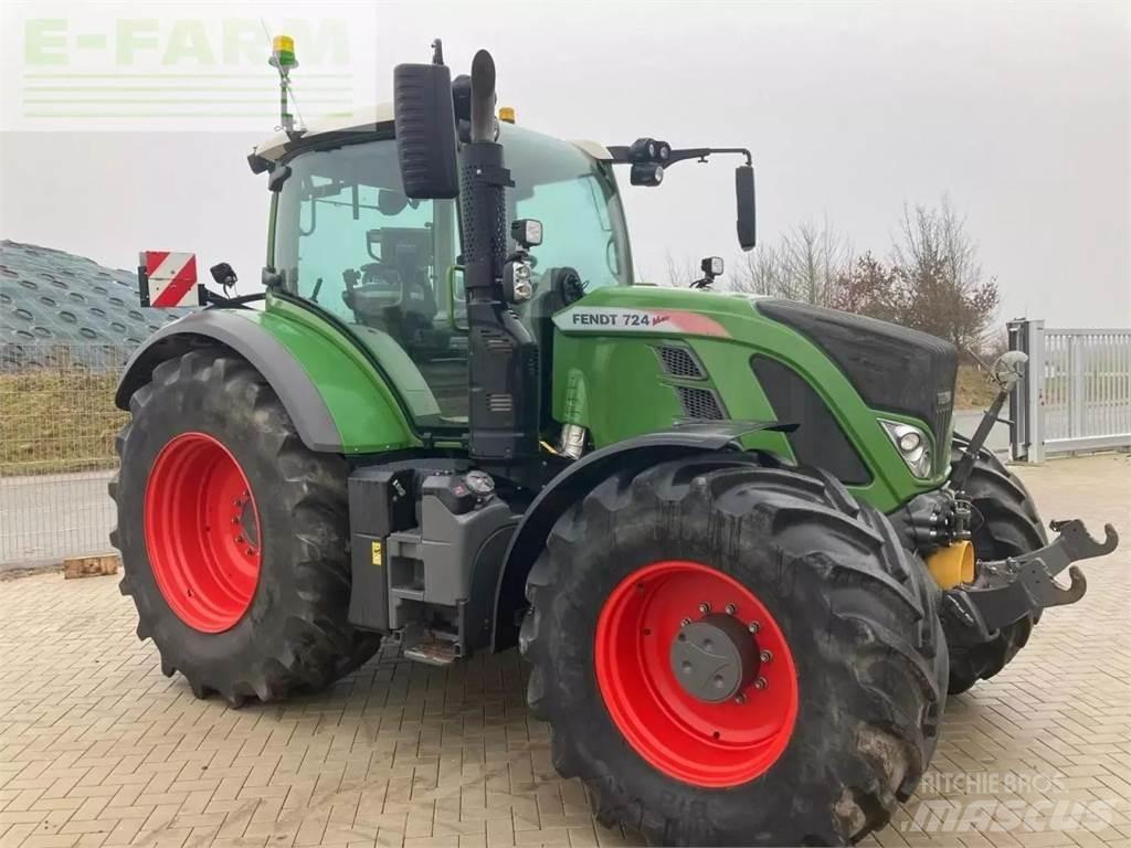 Fendt 724 s4 profi+ Traktori