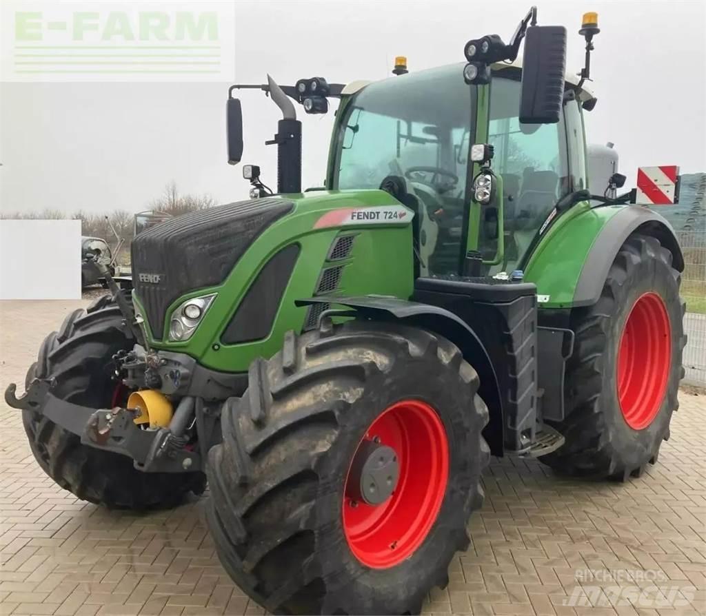 Fendt 724 s4 profi+ Traktori