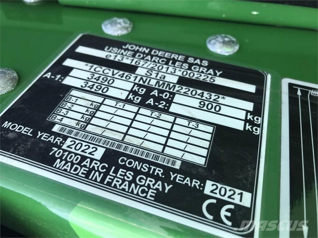 John Deere V461M Prese/balirke za rolo bale