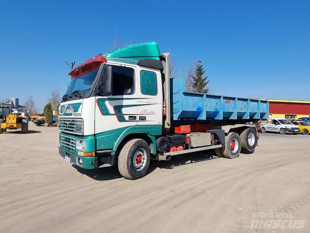 Volvo FH16 Rol kiper kamioni sa kukom za podizanje tereta