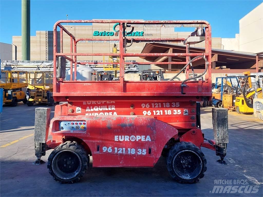 Haulotte C12DX Makazaste platforme