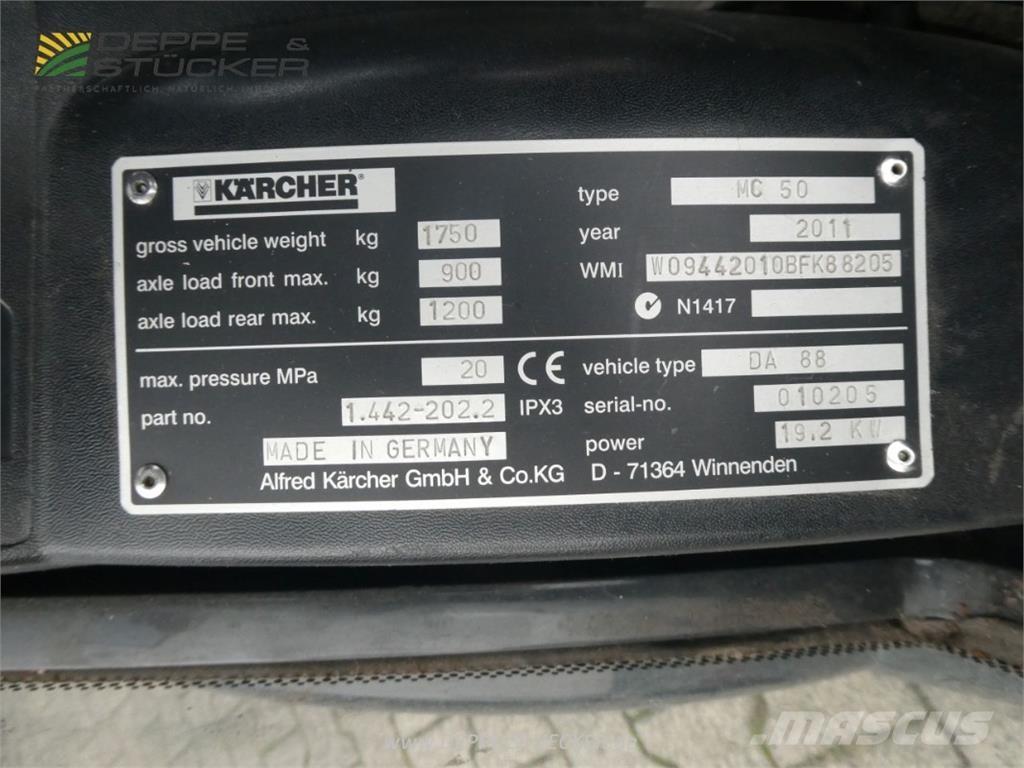 Kärcher MC 50 Mašine za čišćenje