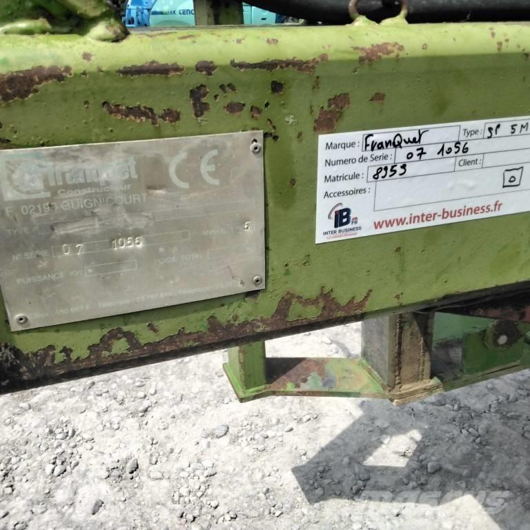 Franquet SP Ostale mašine i priključci za obradu tla