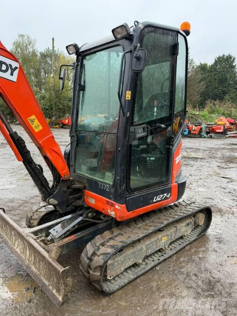 Kubota U 27-4 Mini bageri < 7t