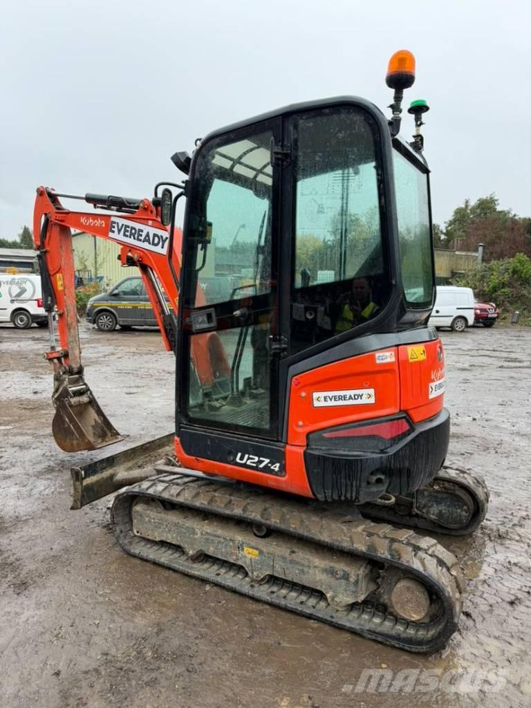 Kubota U 27-4 Mini bageri < 7t
