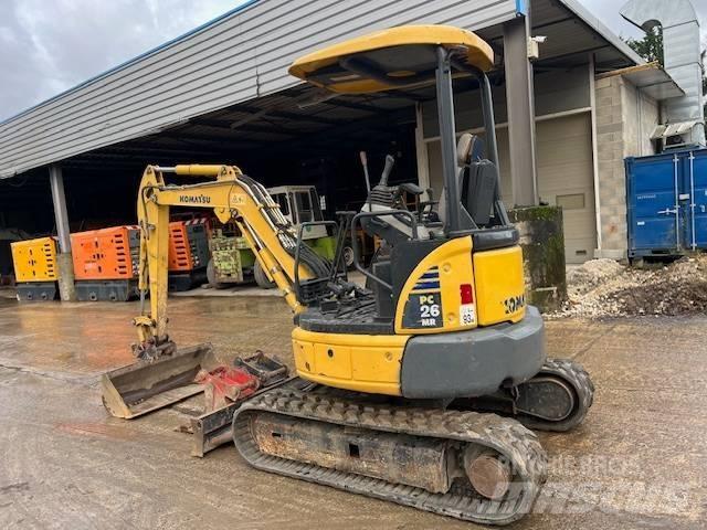 Komatsu PC 26 MR-3 Mini bageri < 7t