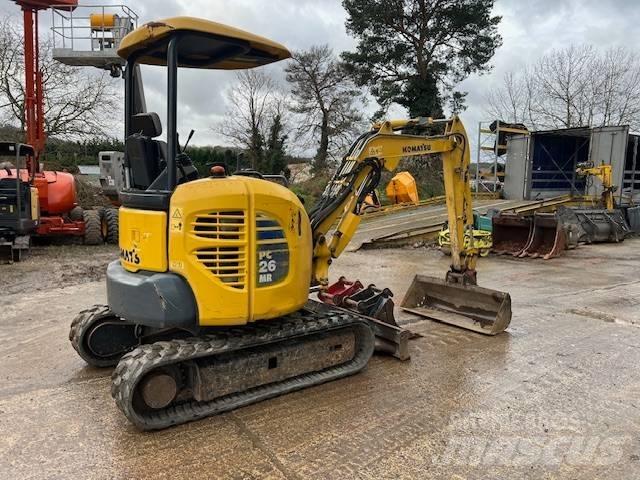 Komatsu PC 26 MR-3 Mini bageri < 7t