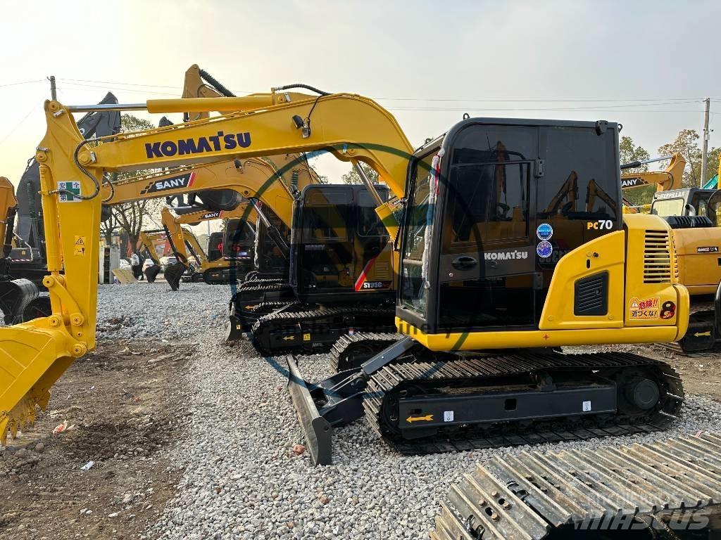 Komatsu PC 70 Mini bageri < 7t