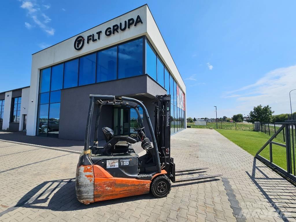 Toyota 8 FBET 18 Električni viljuškari